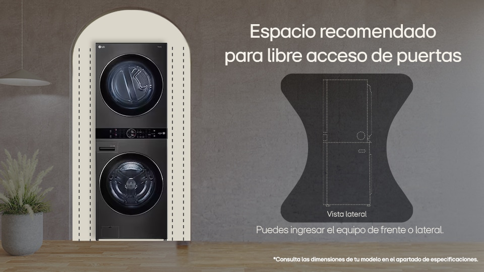Dimensiones WashTower